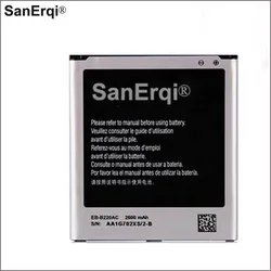 SanErqi Battery for Samsung Battery for Samsung Galaxy Grand 2 G7102 G7106 G7108 EB-B220AC 2600mAh Battery