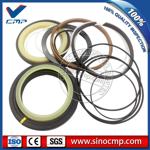 PC100-7 boom cylinder oil seal service kits, repair kit for Komatsu excavator