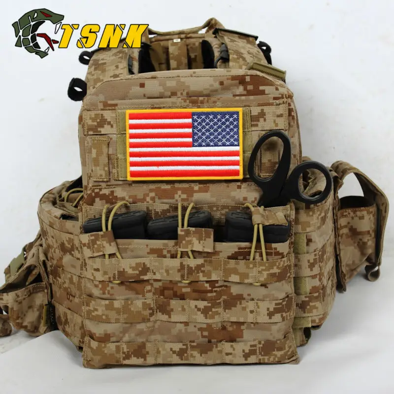 TSNK Embroidery Patch Tactical Badge Large Size