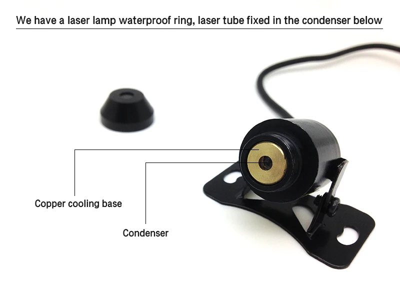 New Anti-Fog Car Laser Light Anti-collision laser LED Laser Fog Light Car safety Warning Radiation parking Light New car styling