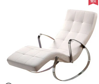 

Leisure rocking chair. The elderly leisure chair. Contracted and fashionable deck chair.