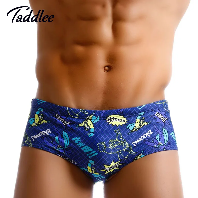 

Taddlee Brand Sexy Men Swimwear Swimsuits Swimming Boxer Shorts Trunks Bikini Mens Swim Briefs Swimming Low Waist Bathing Suits