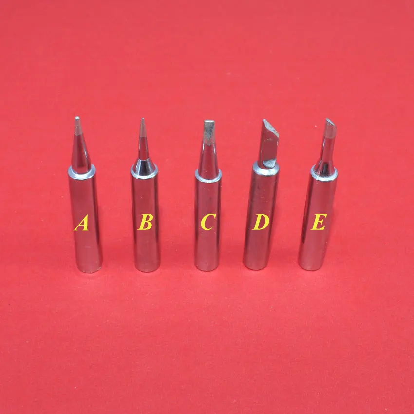 ChengHaoRan Lead-free electric soldering iron solder tip I 2.4D 3C K B Universal MT-3927 MT-3917 905E 907 MT-3918