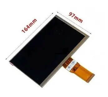 7inch 163*97mm 50pin LCD For Mediacom SmartPad 720M M-MP720M 3G Screen Display Tablet Touch screen Digitizer