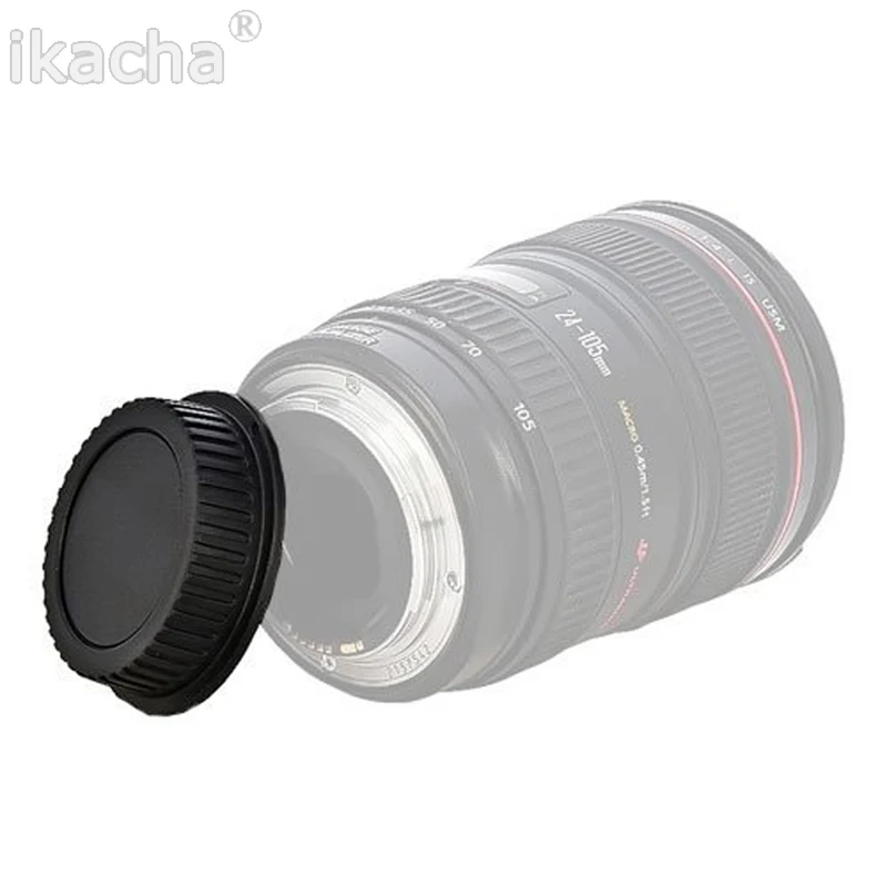 Dành Cho Canon EOS Bao Da Máy Ảnh + Ống Kính Phía Sau Bao Da Nắp Cho Canon EOS Ốp Cho EF 5D II III 7D 70D 700D 500D 550D 600D 1000D