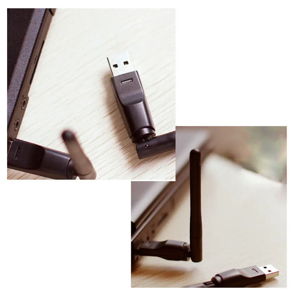 Adaptateur Wi-Fi USB MTK7601 Pour Décodeur Satellite VF9930, KPT, Golden V8, MAG250 - 150 Mbps, 2.4 GHz