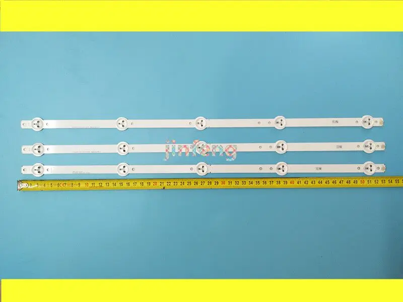 

Kit 3 PCS/set 5LEDs 530mm LED backlight strip for 28inch TV L2830HD 28C2000B SVJ280A01 REV3 5LED 130402 M280X13-E1-H