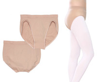 Adult Children Girls Ballet Dance Underwear Skin Seamless Safety Panties Kids Women Ballet Briefs