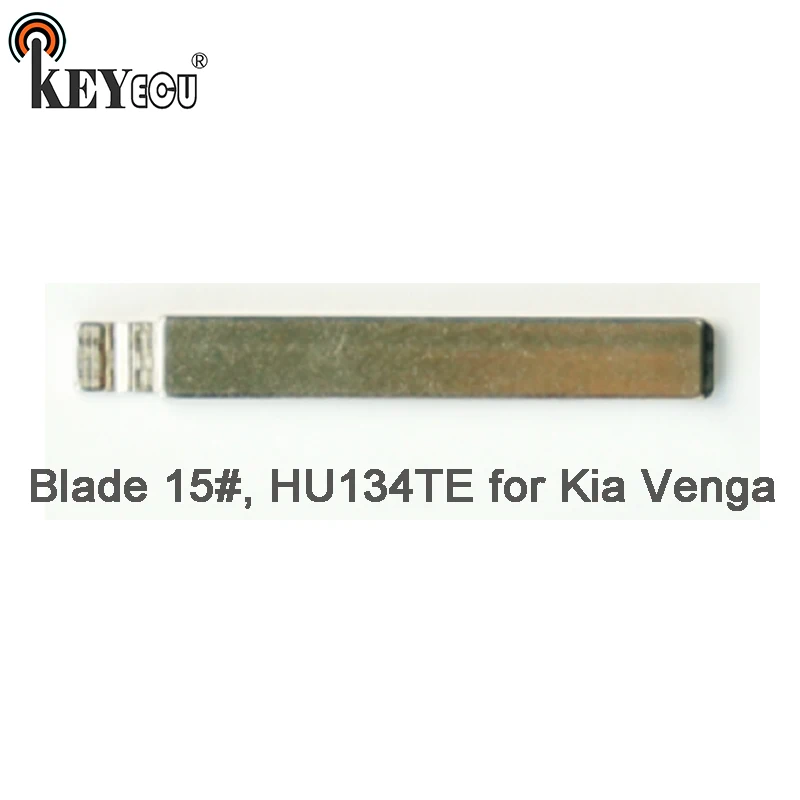 

KEYECU 10x KEYDIY Universal Remotes Flip Key Blade 15#, HU134TE for Kia Venga