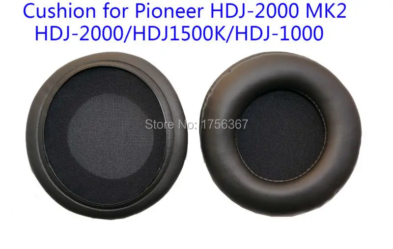 Replace Head Pad Earpads For Pioneer DJ HDJ-1500-K HDJ-2000-K HDJ2000 HDJ1500 Profession Headsets.Replacement Earmuffs