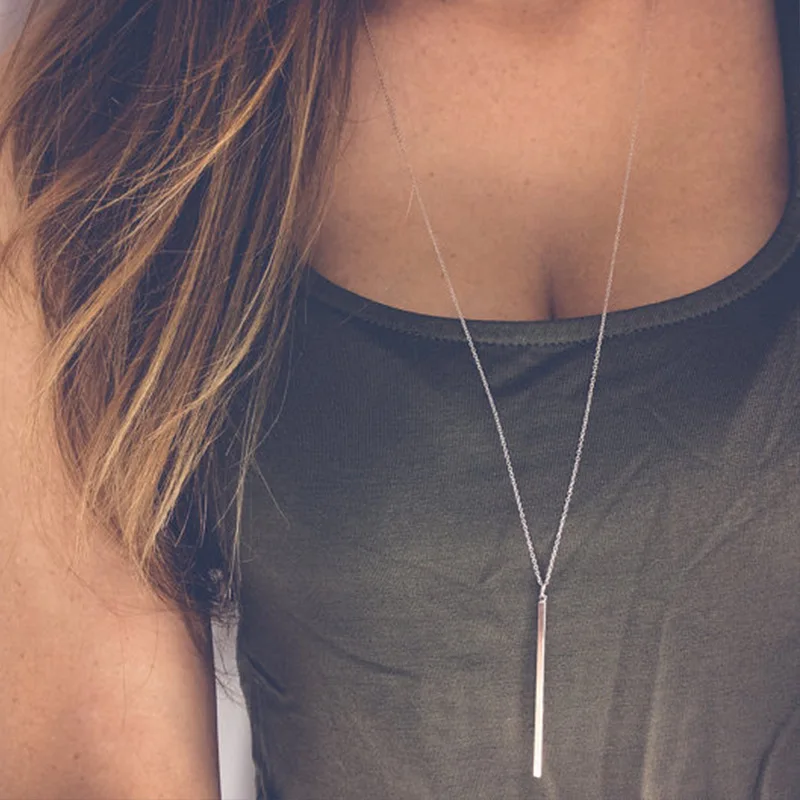 Bohemian Tiny Heart Star Necklace for Women Short Chain Coin Bar Moon Pendant Necklace Gift Choker Necklace