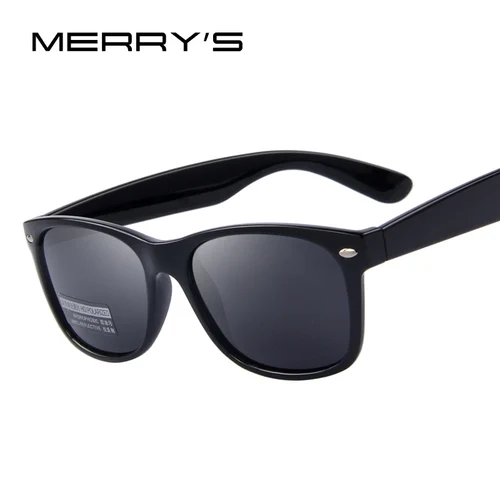 MERRYS, gafas de sol polarizadas para hombre, gafas de sol clásicas con remaches Retro para hombre, gafas de sol de diseñador de marca UV400 S683