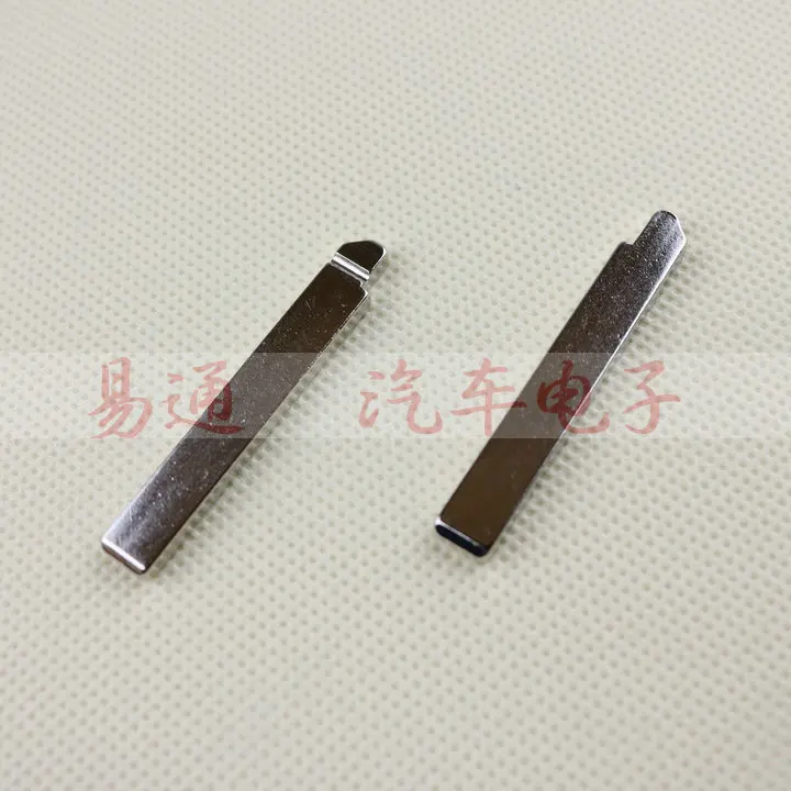 Hoja de llave plegable para coche Corolla Original, nueva llave de coche en sustitución del cabezal de la llave, hoja de llave remota n. ° 124