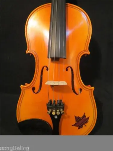 Strad Style Double purfling SONG Master Inlaid rosewood /dragon carving scroll violin 4/4