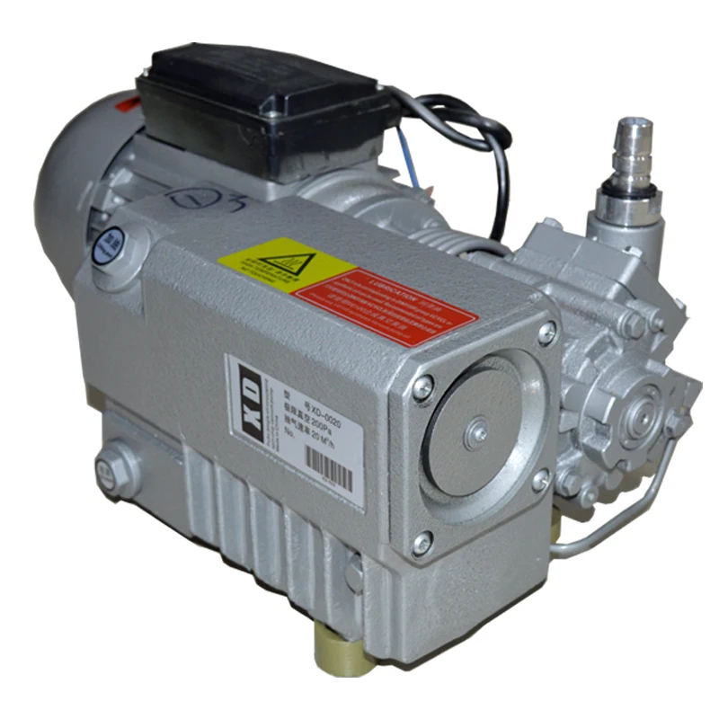 XD-020 220 فولت/380 فولت 50 هرتز 0.75KW/0.9KW مضخات فراغ دوارة ريشة