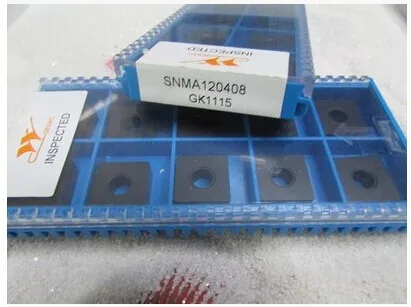 

Бесплатная доставка твердосплавные вставки SNMA120404 GK1115 подходит для серии MSSNR токарный станок