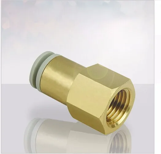 

OD 4 6 8 10 12 16mm-01/02/03/04 BSPP Thread SMC Style KQ2F Pneumatic Female Connector