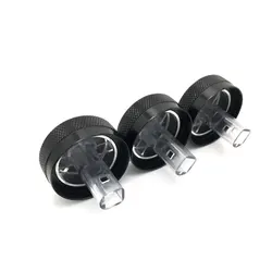 3pcs/set Air Conditioning Knob Aluminum Alloy AC Knob Heat Control Button For Geely Panda 2009-2017 Accessories