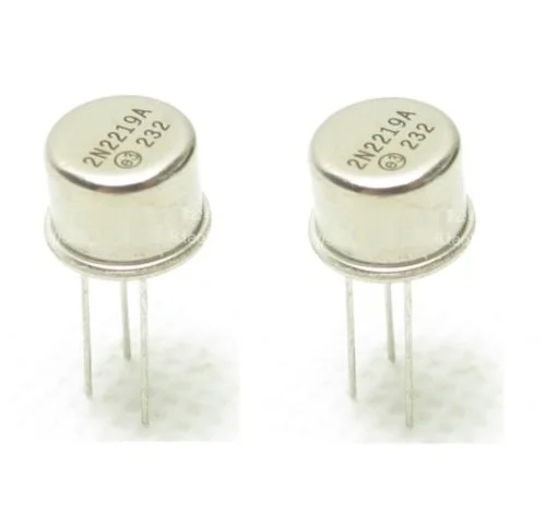 2 pcs New 2N2219 2N2219A Transistors TO-39 MOT NEW