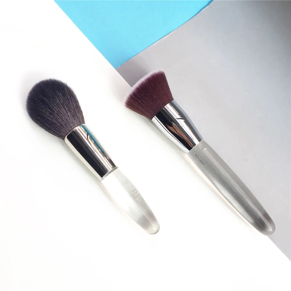 TME Bronzer Brush 37 Perfect Foundation Brush 76 Acrylic Handle Powder Blush Liquid Cream Beauty Makeup Blender Tools