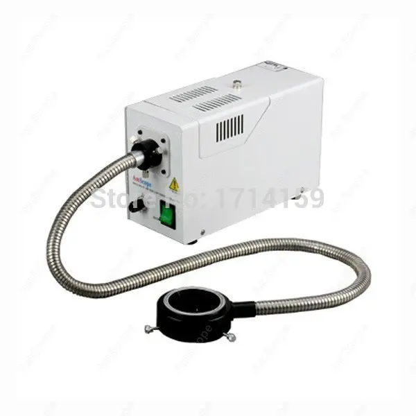 Imagem -04 - Iluminador de Microscópio-amescopo Fornecedor Ies150w. Iluminador de Anel para Microscópio com Fibra Óptica