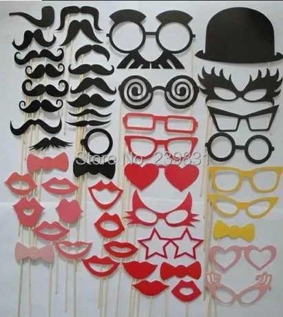 Wedding & Events Set of 50 Mustache On A Stick Wedding Party Photo Booth Props Photobooth Masks Bridesmaid Gifts No need Glued