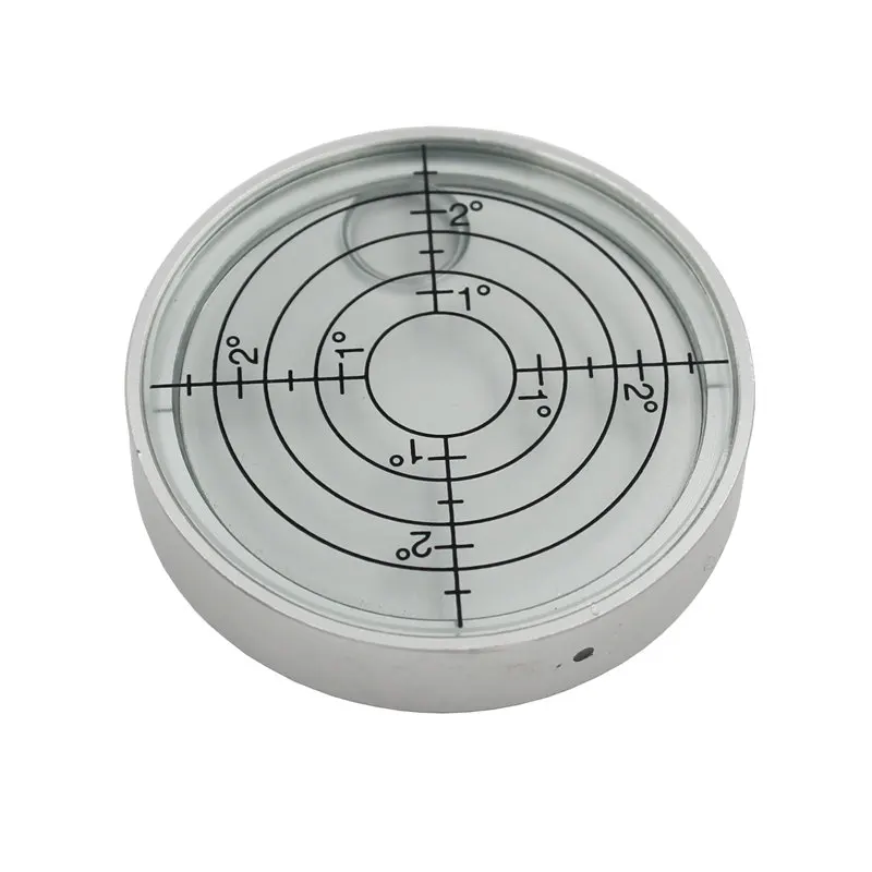 Imagem -02 - Haccury Grande de Metal Universal de Vidro Circular Nível de Bolha Horizontal Precisão mm m 10 Milímetros m