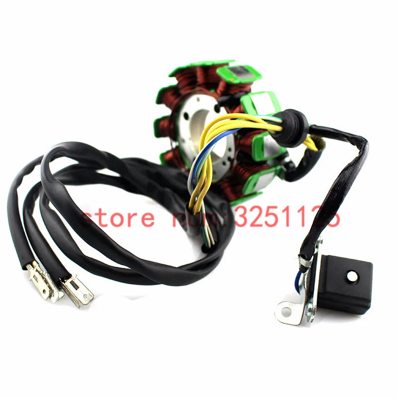 CG125-12 5 wire motorcycle scooter inner rotor kit ignition stator magneto coil Fits for Honda 125cc CG 125 ZJ125 in 12 pole