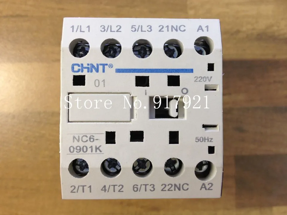 [ZOB] Genuine CHNT/ CHINT NC6-0901K small AC contactor AC24V AC48V AC110V AC220V AC380V instead of NC6-0901  --10pcslot