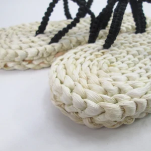 لوفي حذاء تأثيري ، صنادل من القش ، نعال أعلى 10 مبيعات Luffy Cosplay النعال - No3