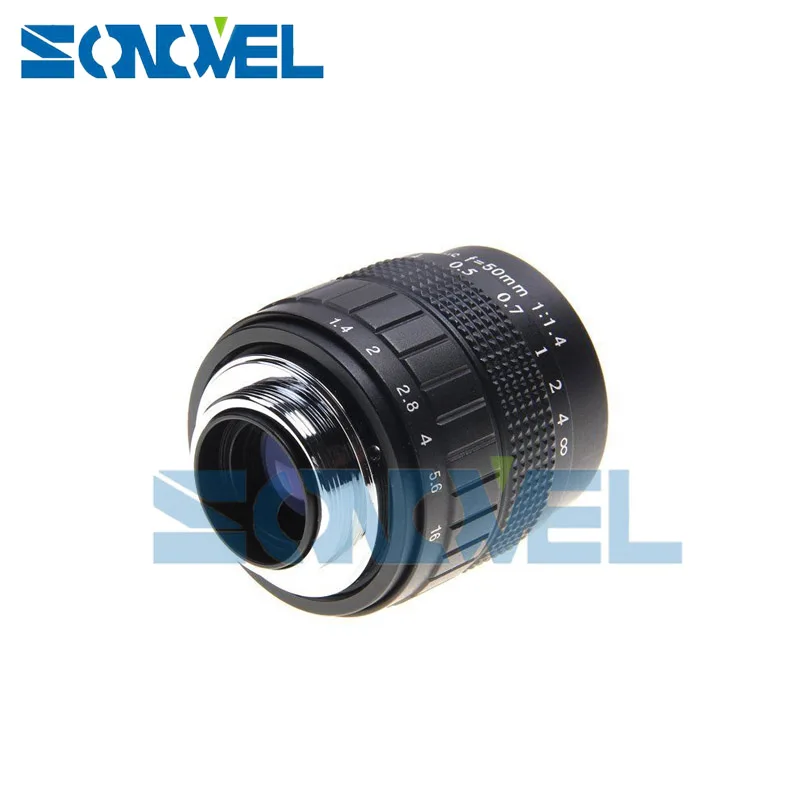 50 mét F1.4 CCTV TV Movie lens + C Mount + Macro ring cho Panasonic Micro 4/3 m4/3 G7 G6 G5 G10 G3 GX7 GM5 GH3 GH2 GH1 GX1 GF6 GH4 GF3