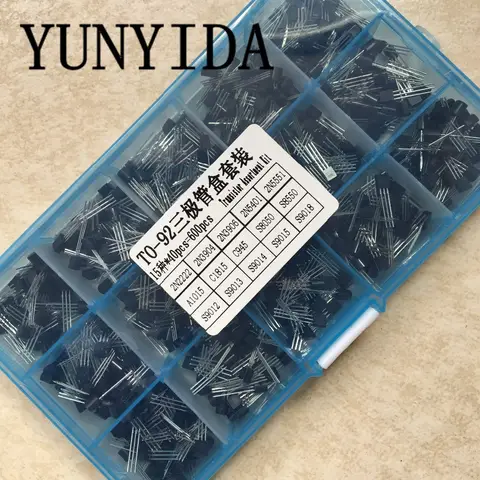 600pcs Transistor Assortment Kit YUNYIDA