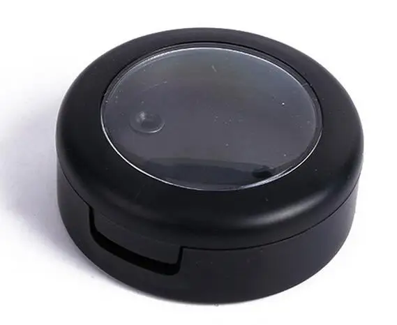 500PCS 10g empty eyeshadow case with black rim lid 10ml powder cosmetic jars for containg eye shadow,10g cosmetic case