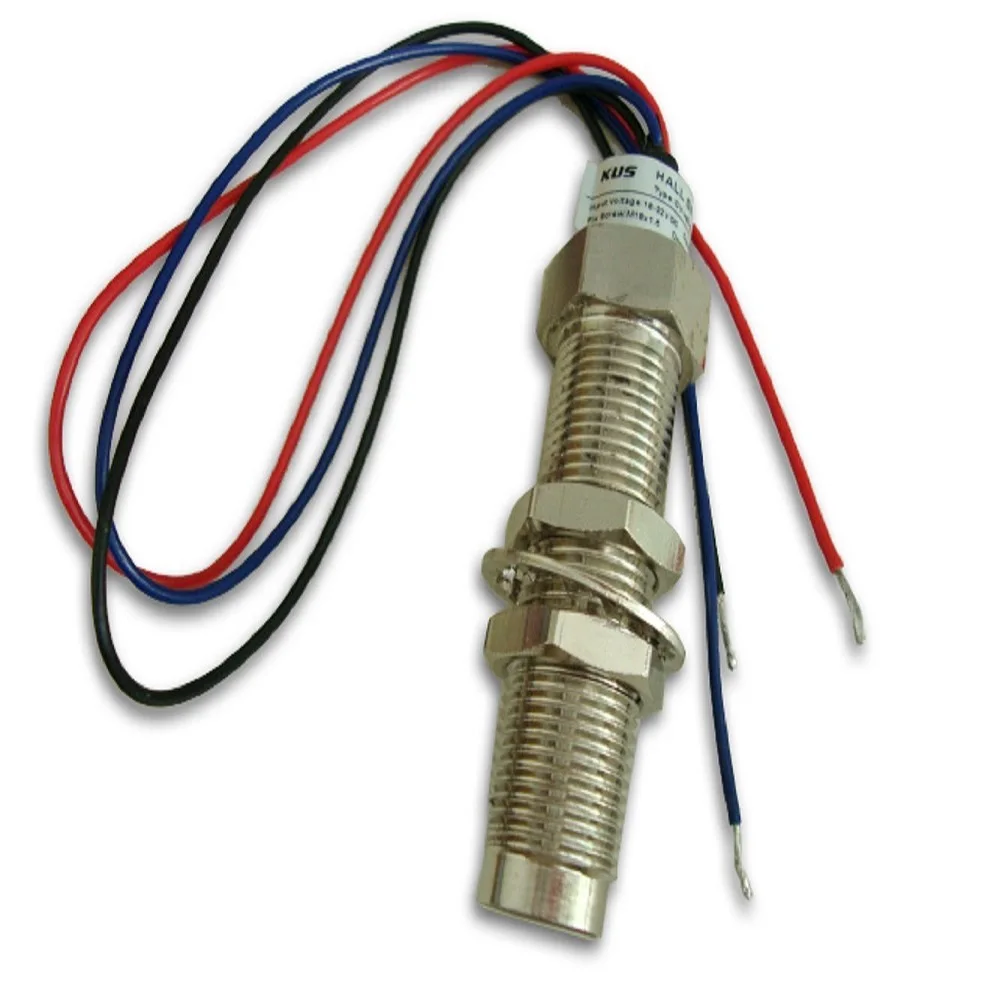 KUS Universal Holzer Tacho Sender 3-wire Speed Sensor M16X1.5 M18X1.5 for Speedometer Tachometer