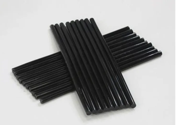 50PCS 7mmx180mm Black Glue Adhesive Sticks For Hot Melt Gun Car Audio Craft