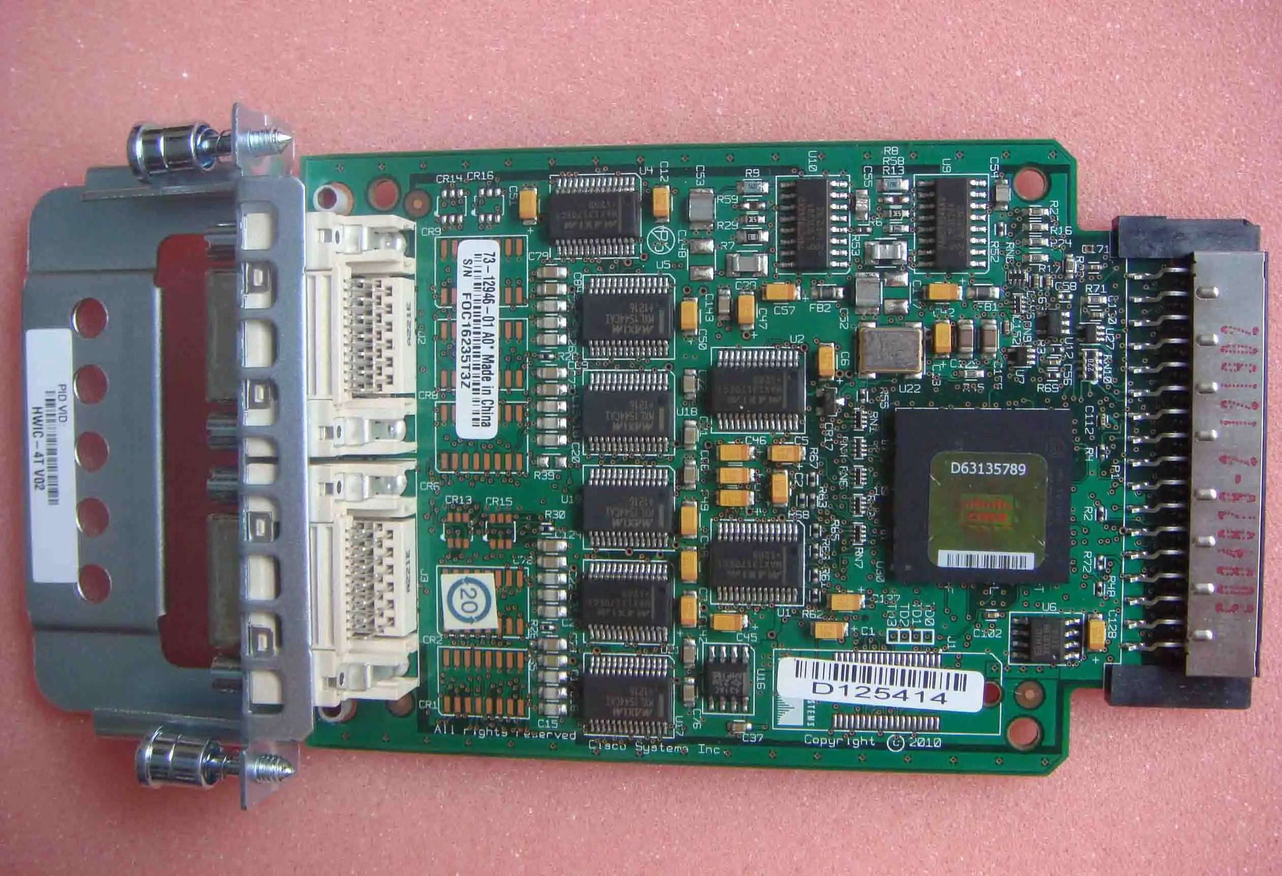 original  module V02 HWIC-4T