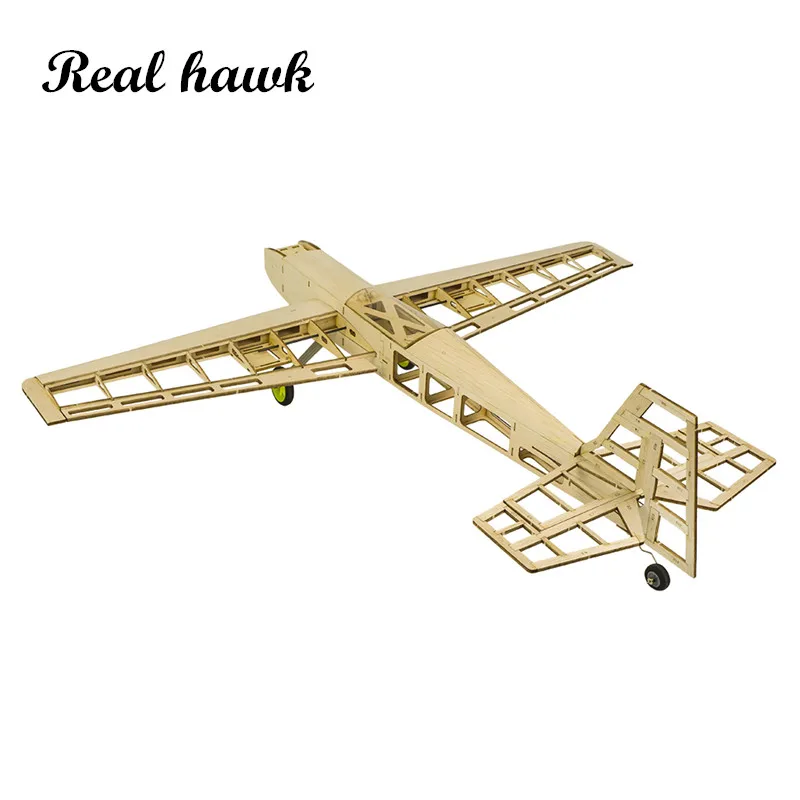 RC AirPlanes Laser Cut Balsa Wood Airplanes Kit 1.5-2.5cc nitro trainer Frame  without Cover Model Building Kit