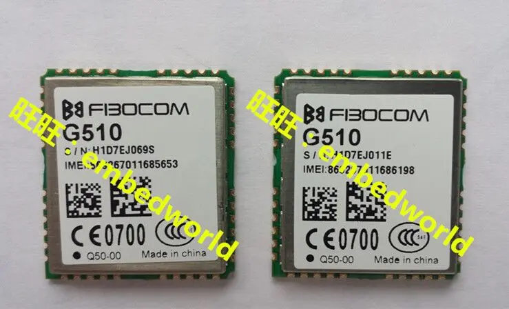 

Бесплатная доставка! FIBOCOM G510 Q50-00 четырехдиапазонный GSM / GPRS модуль