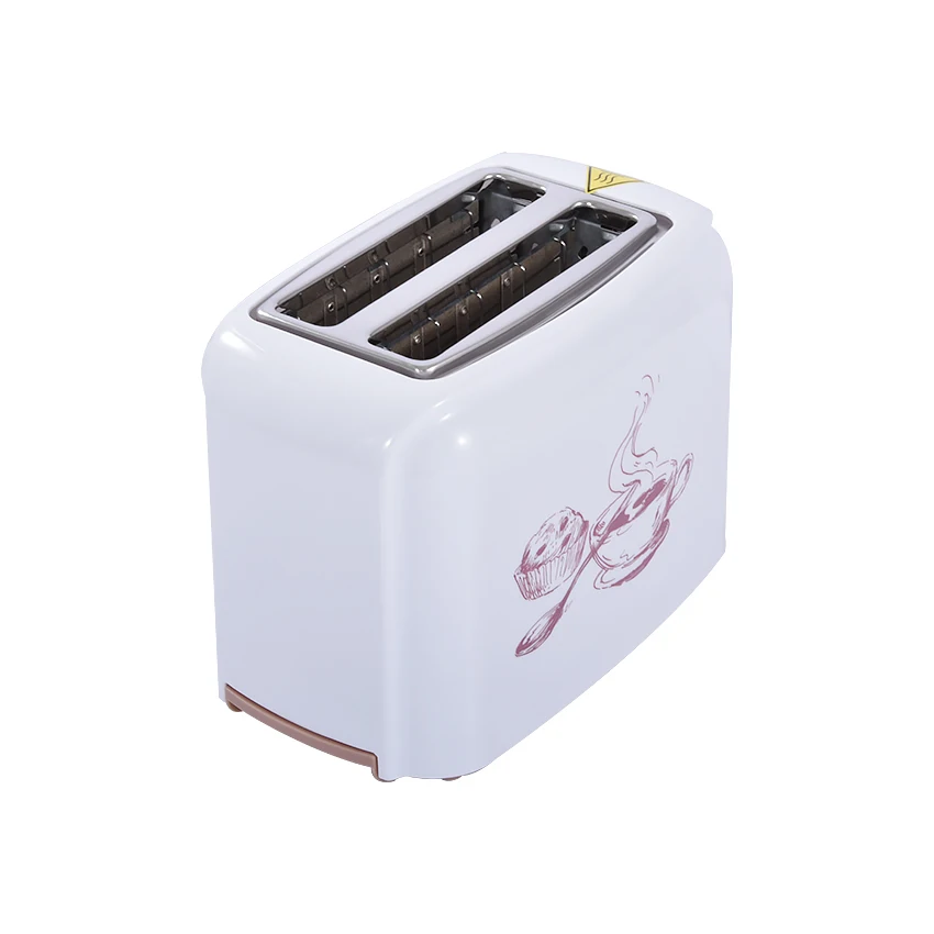 TL-123 Household Automatic Bread Toaster Baking Bread Maker Machine 2 Slices Slots Color White/Pink Multifunctional 220V/50hz