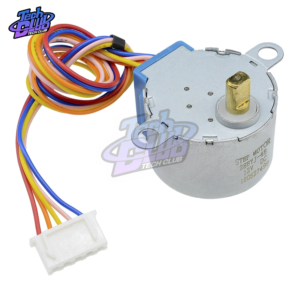 28BYJ-48 5V 12V Step Motor Reduction DC Gear Stepper Motor 4 Phase 5V 12V Step Motor Diy Kit for Arduino