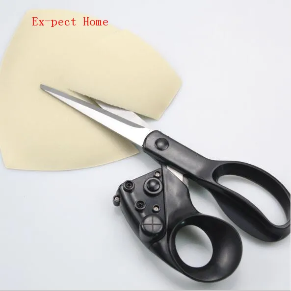 

by dhl FEDEX 200 pcs Laser scissors Sewing Cuts Cut out hot shears Laser Guided household scissors tool