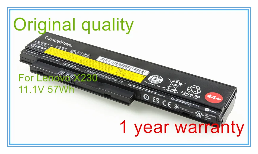 Original for X230 X230i X230s  45N1023 45N1022 45N1019 45N1018 LAPTOP 6 CELL BATTERY