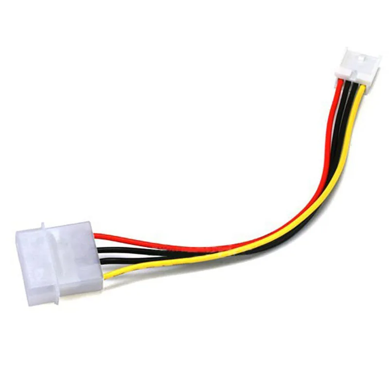 IDE Molex Large LP4 4Pin Power Supply to Floppy Drives Small SP4 4-pin Adapter Converter Power Cord Cord for Floppy Drive