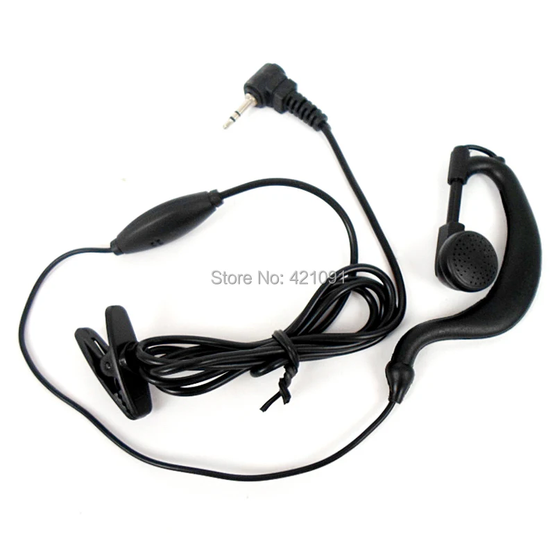 10PCS Headset Earhook Earpiece Mic for Motorola Talkabout Radio TLKR T4 T5 T6 T6200 T6220 T280 T5900 FR50 Walkie Talkie