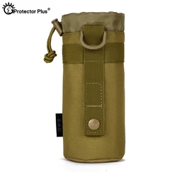 PROTECTOR PLUS Tactical Molle Accessories Kettle Pouch Water Bottle Outdoor Camping Travel Hunting Durable Drawstring Water bag
