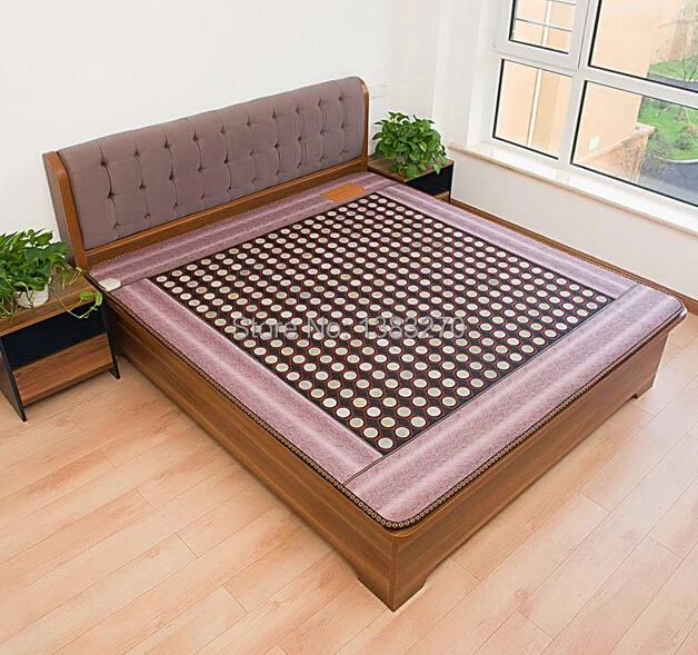 Health care korea jade mattress Far Infrared Thermal Tourmaline Stone Mattress,tourmaline hot pad 1.2*1.9M