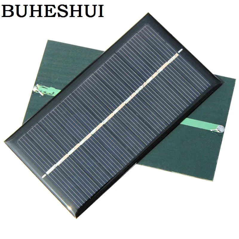 Polycrystalline 1W 6V Solar Panel  Cell Module Solar Charger For 4.5V-6V Battery Toy Panel 110*60MM 30pcs/lot