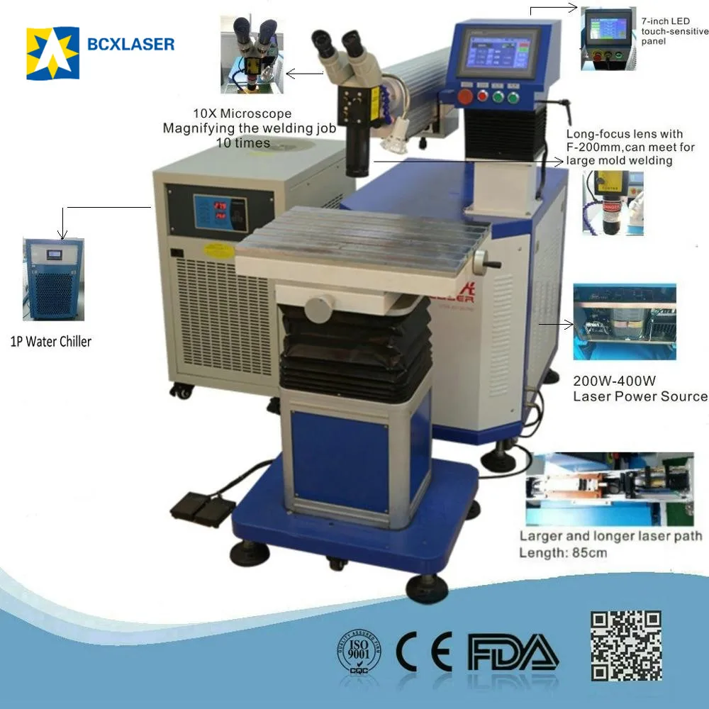 YAG precise laser soldering machine 300W 400W 500w laser welding machine good price