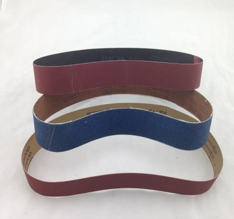 

10 Pieces of 760mmX40mm brown corundum polishing belt Abrasive Belts for Pipe Sanding Machine