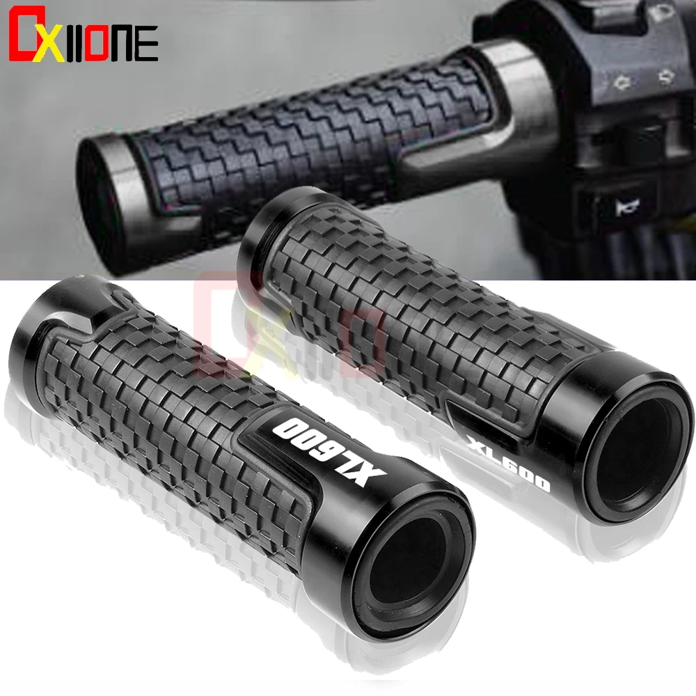 

7/8"22mm Motorcycle Bike CNC Aluminum Accessories Handle Bar Caps Handlebar Grips 22MM Universal For Honda XL600 LMF 1985-1986